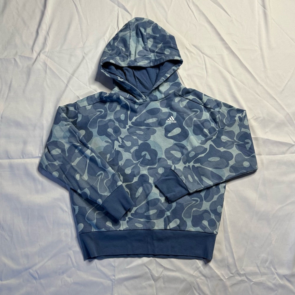 Adidas Casual Blue Hoodie size L (14)